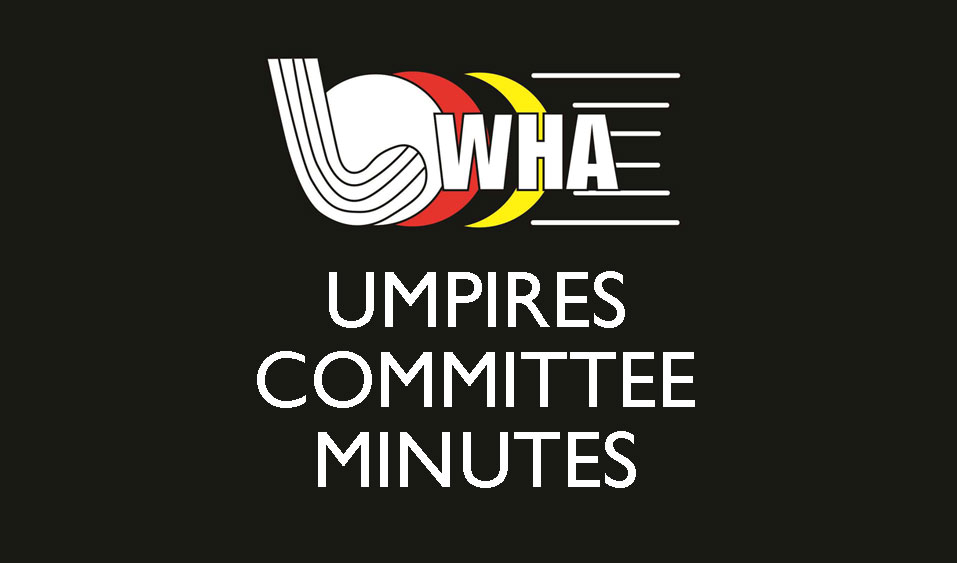 Umpires Committee Meeting