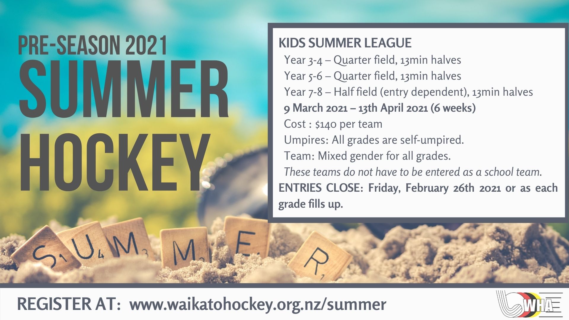 Kids Summer Hockey 2021