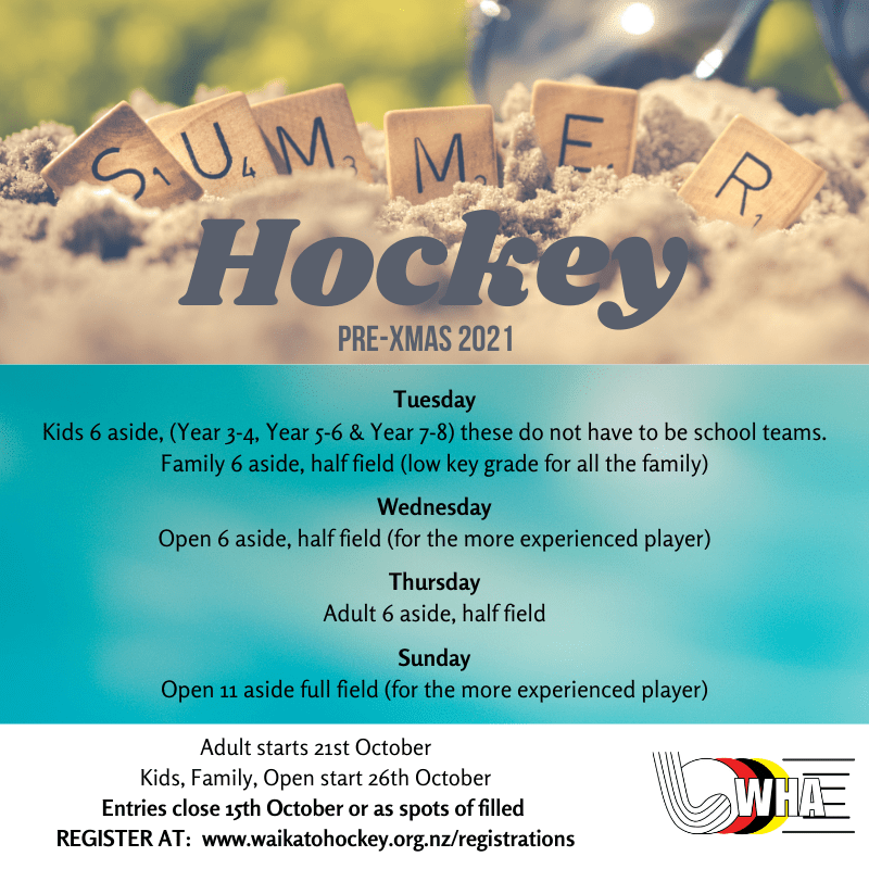 Summer Hockey (2021 Pre-Xmas)