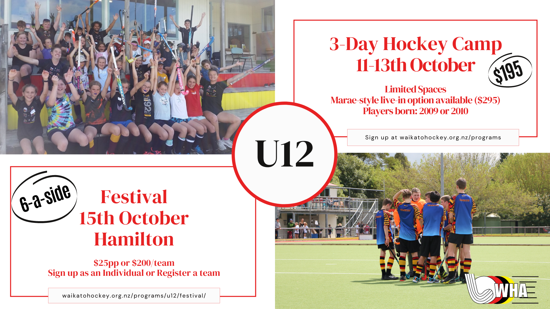 U12 Oct Holidays 2021