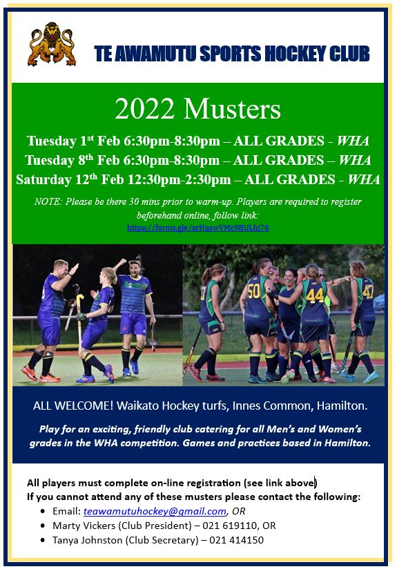 2022 TA Muster Flyer