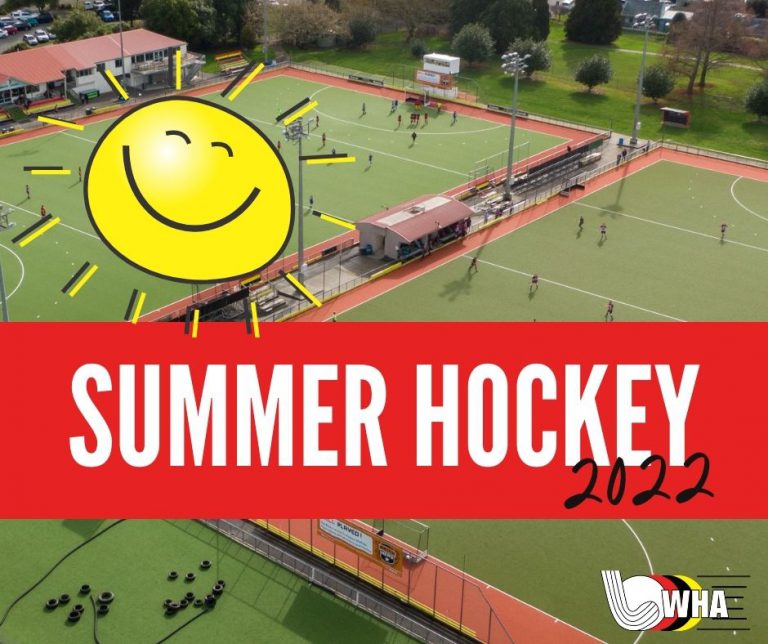 Summer Hockey PreSeason 2022 Waikato Hockey Association