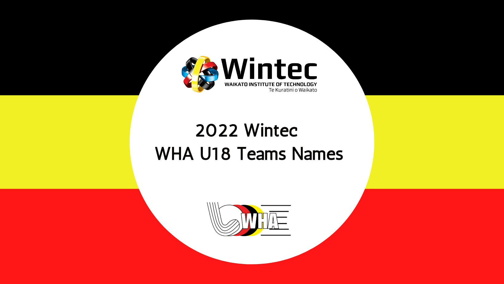 2022 Wintec U18 Teams