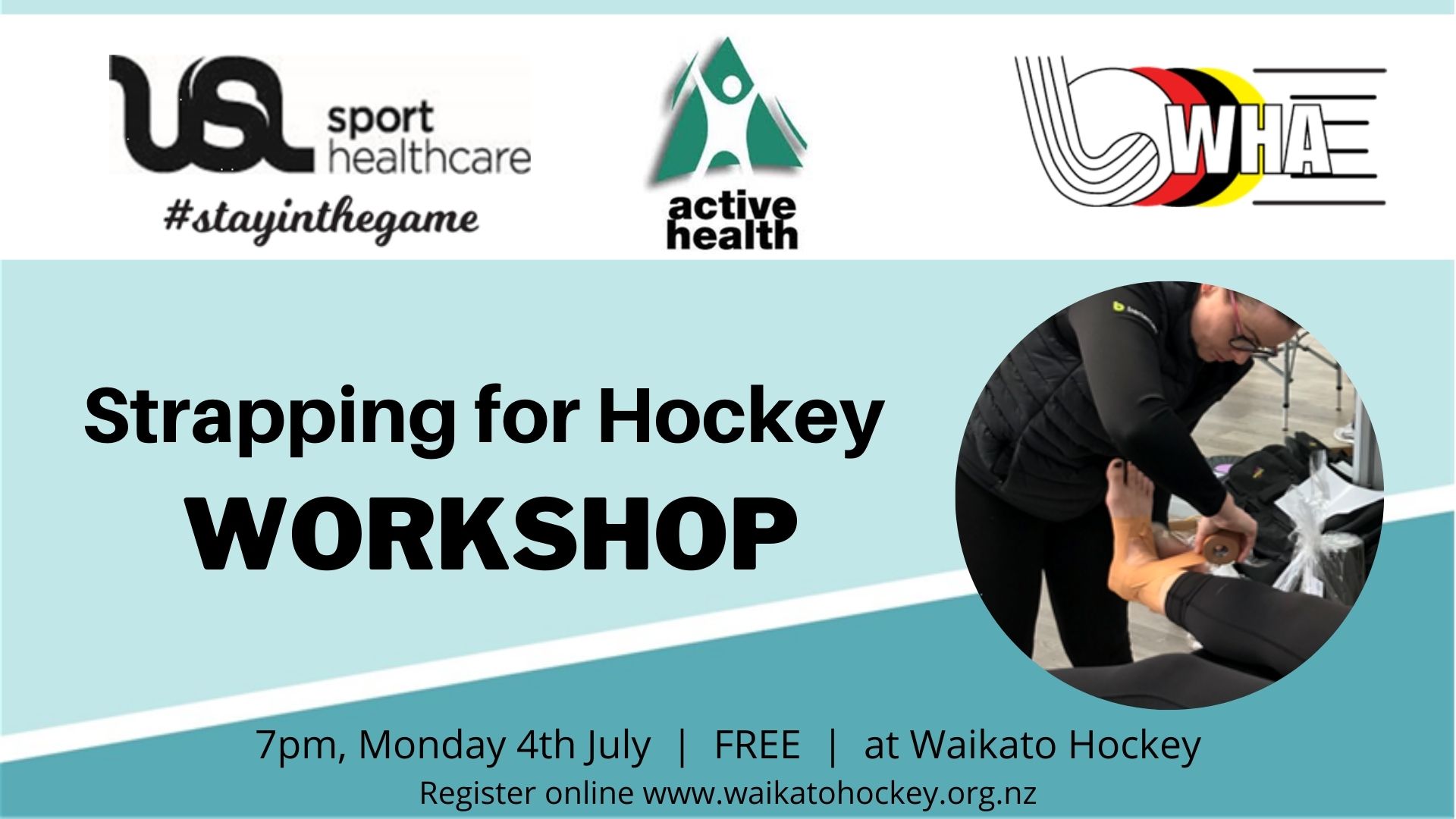 Strapping for Hockey Workshop