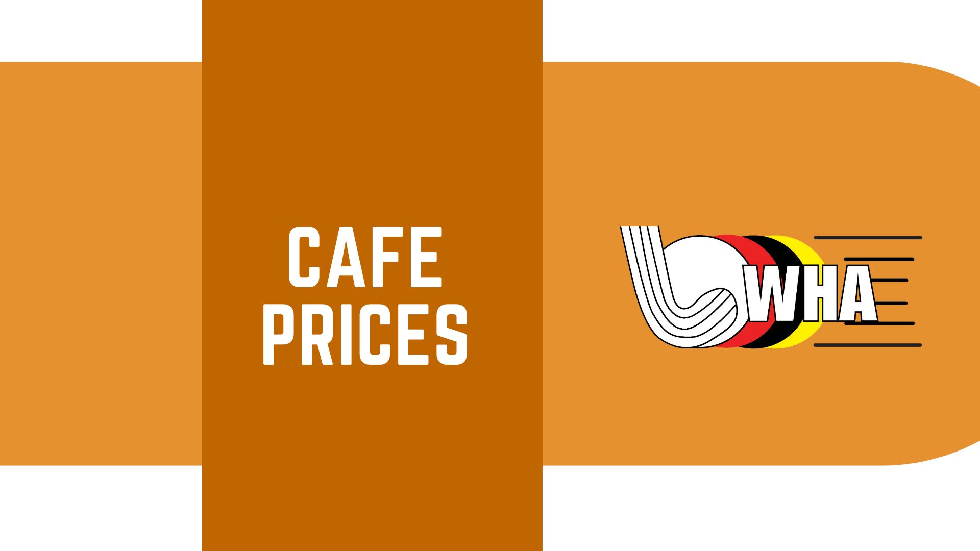 Cafe Pricing 2022