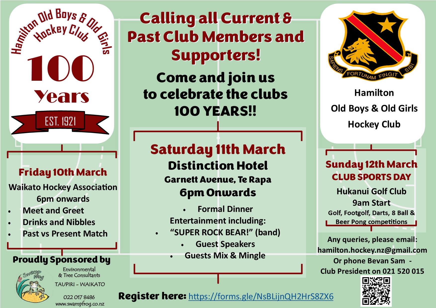 Hamilton Old Boys and Girls – 100 years