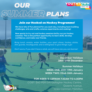 Youthtown Hooked on Hockey Holiday Program @ Gallagher Hockey Centre