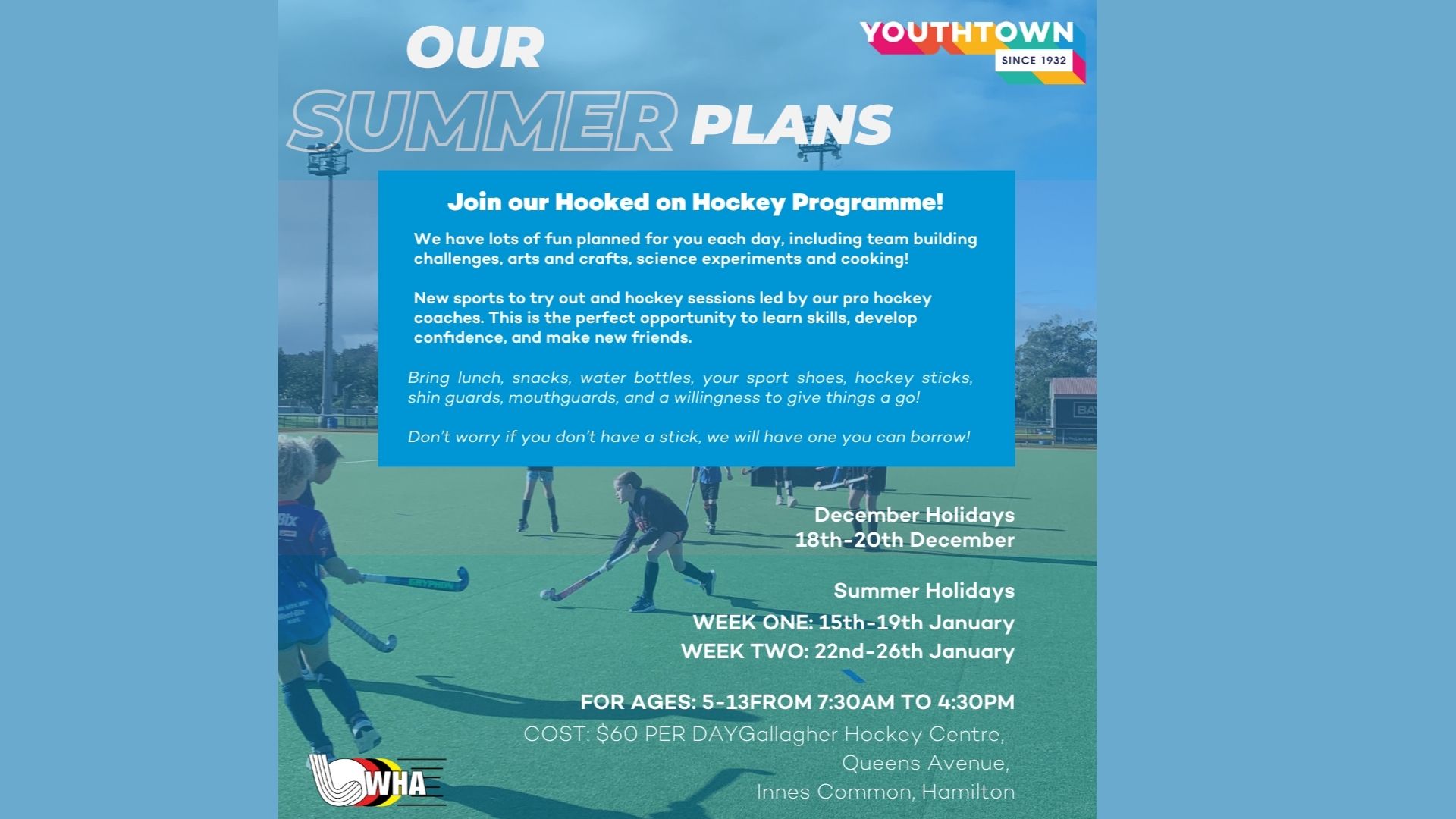 Youthtown Holiday Program | Summer 2023/24
