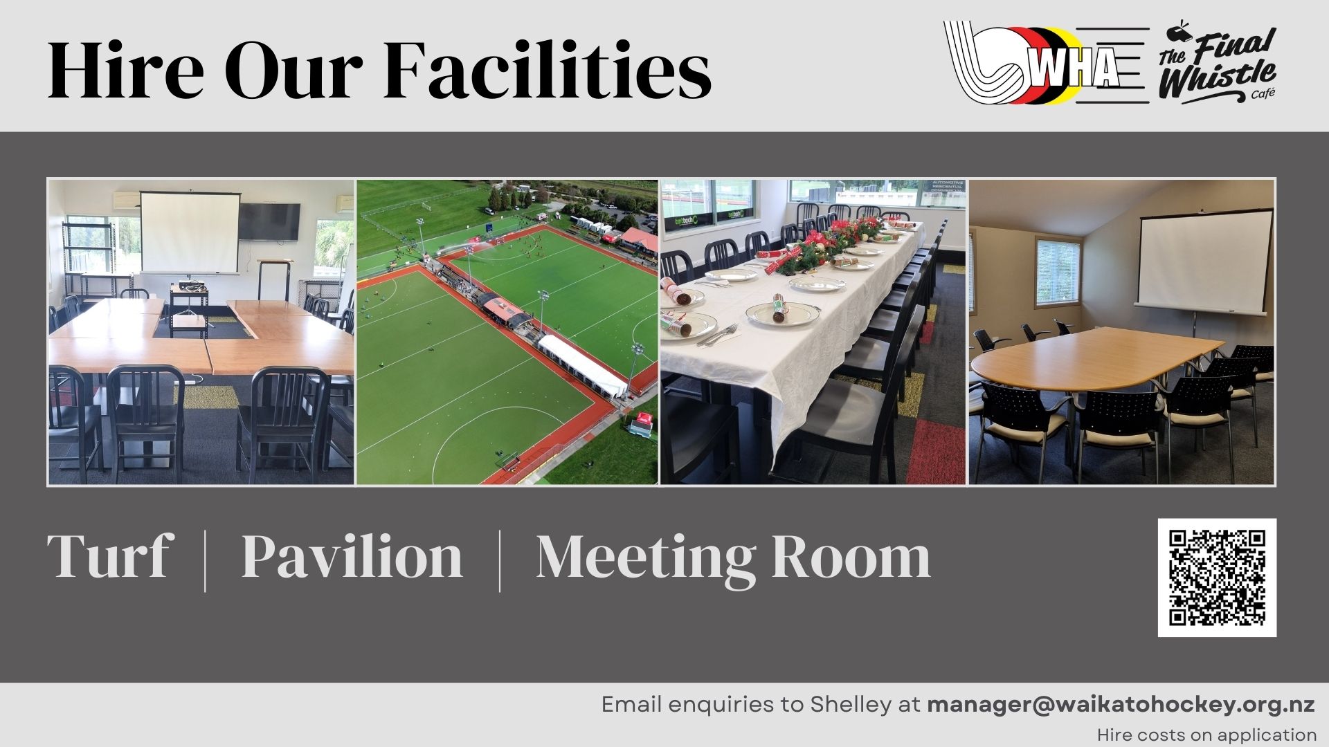 Hire our Facilities!