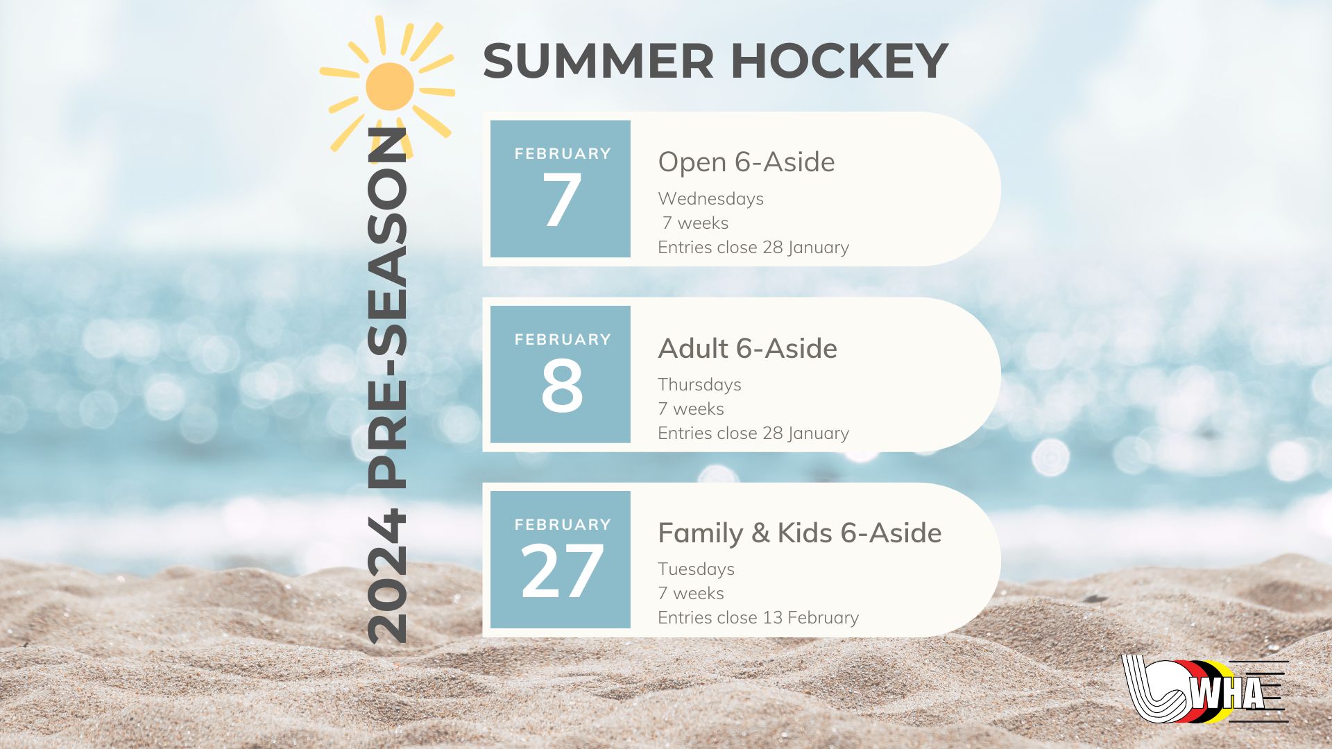 Preseason summer hockey 2024