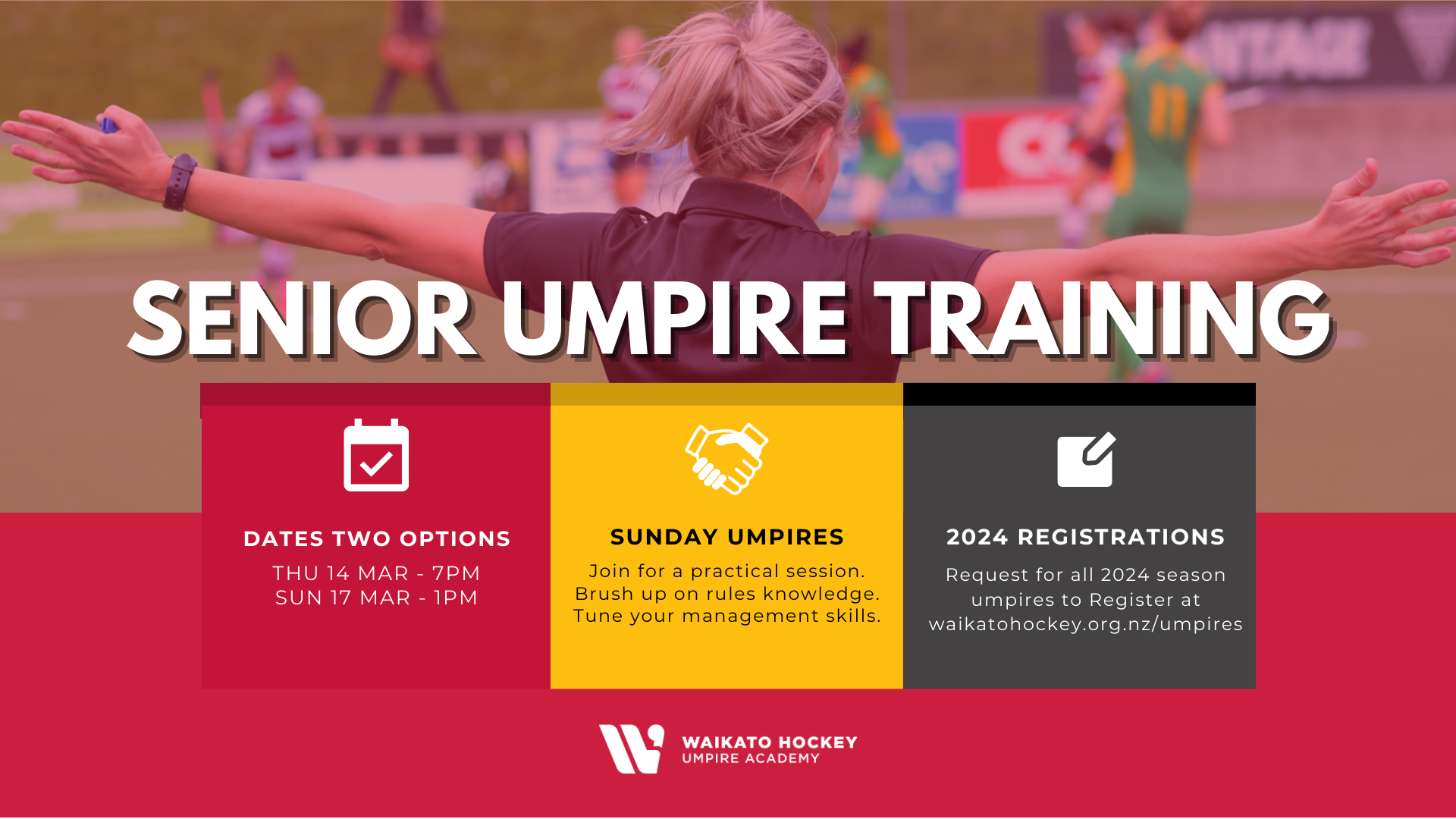 Upcoming Umpire Trainings