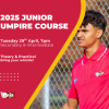 2025 Junior Umpire Course