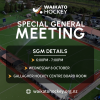Special General Meeting | Waikato Hockey