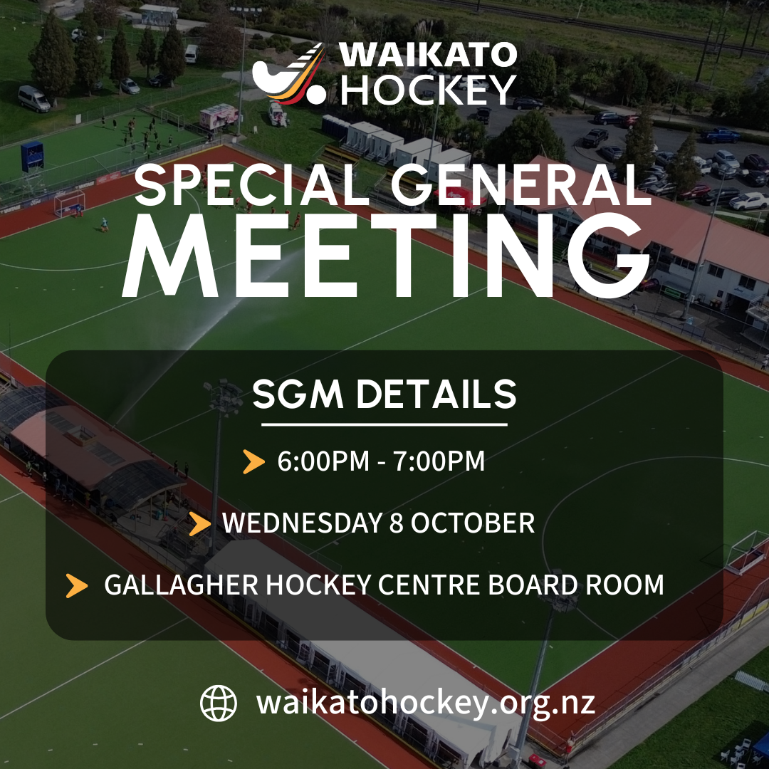 Special General Meeting | Waikato Hockey